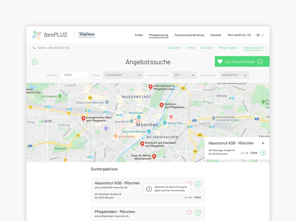Angebotssuche Angebotssuche